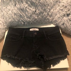 Black hollister shorts